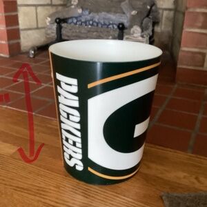 Green Bay Packers Small Waste Basket